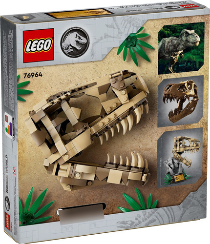 Lego Jurassic World Fósiles De Dinosaurio: Cráneo De T. Rex