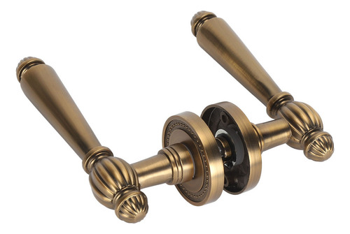 T Fechadura De Maçaneta De Porta Bronze Quiet Copper Retro