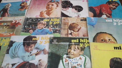 Antigua Revista Mi Hijo Y Yo 15 Ejemplares De Colección 1968 (Usado)