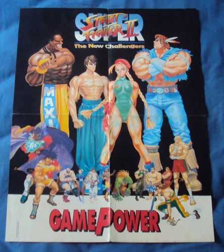 Super Street Fighter II Turbo do Arcade na Super GamePower Nº 2