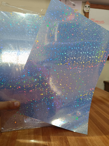 Papel Fotográfico Holográfico Autoadhesivo X20 - Big Star