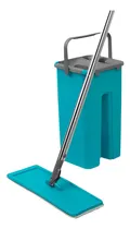 Comprar Juego De Mopa Plano De Microfibra Con Cubo Lava Y Seca 5l®