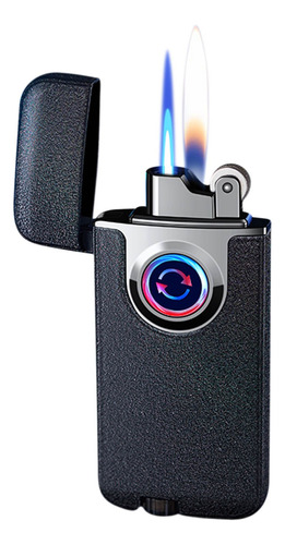 Encendedor De Gas L Cool Lighters, Inflable Blue Flame, 08bk