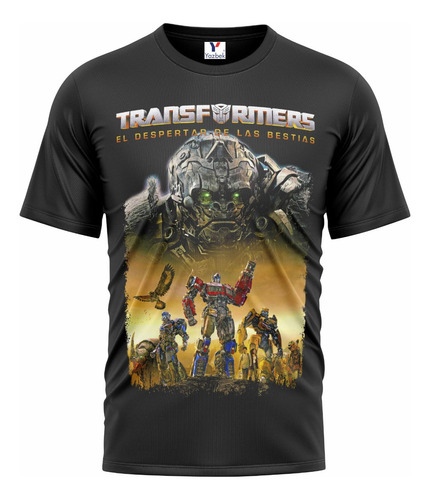 Playera Transformers, 100% Algodón 05