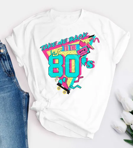 Blusa de los 80 hotsell