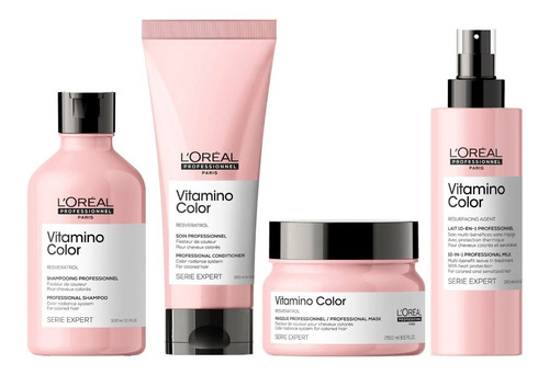 Tratamiento Para Cabello Teñido Loreal Vitamino Color 300ml