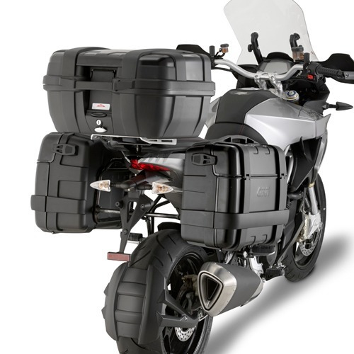 Imagen 5 de 8 de Baul Trasero O Lateral Givi Trk33b Negros Monokey Cts