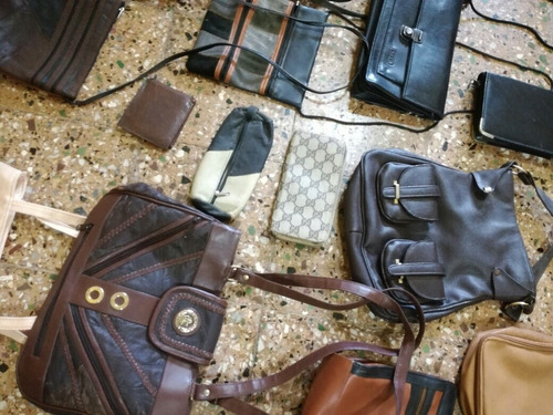 Remato Lote Valija Antigua Y Carteras