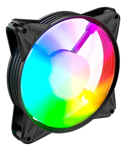 Gabinete Preto Gamer Placa Mãe Micro Atx / Itx Com 03 Cooler
