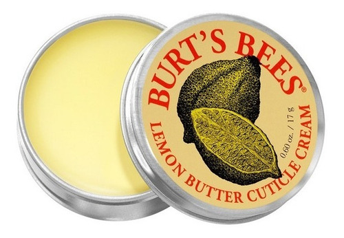 Crema Para Cutículas Burt's Bees Mantequilla De Limón 17 Gr