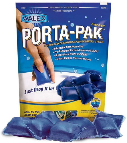 Desodorante Para Deposito Portatil Walex Porta-pak