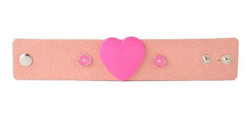Imagen 1 de 2 de Brazaletes Pulseras De Mujer De Cuero Paris Nude- Ferraro