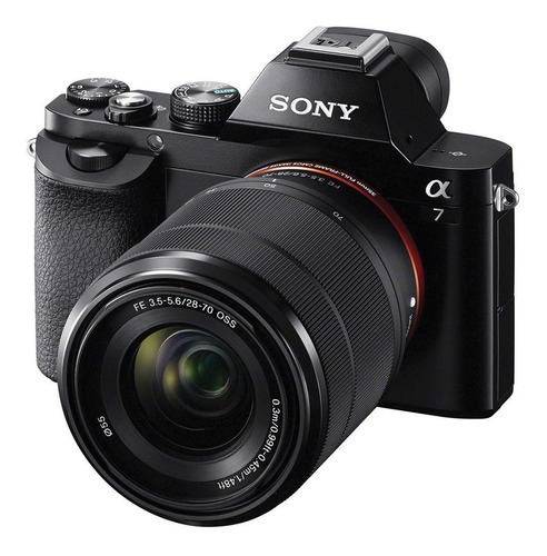 Sony Alpha Alpha 7 28-70mm OSS Kit sin espejo negra