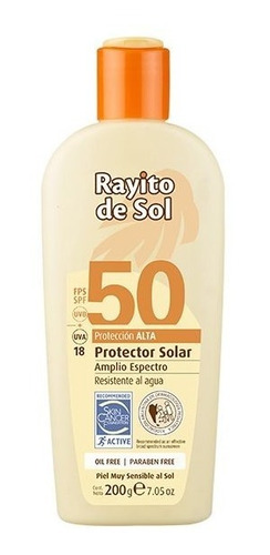 Rayito De Sol Protector Solar Fps 50 200 G 