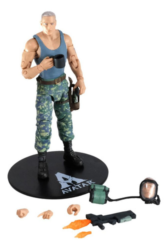 Boneco Avatar Miles Quaritch - Fun Divirta-se