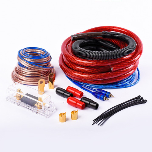 Kit Cables Instalacion Potencia 0 Gauge Hasta 3500w Maverick