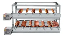 Comprar Churrasqueira Inox Grill Gira 3 Andares 2 Motores 13 Espetos