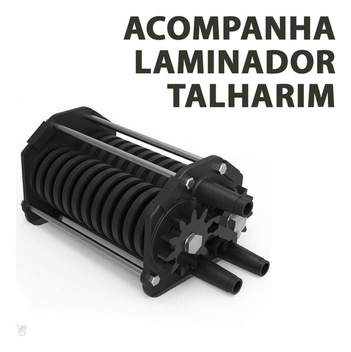 Cilindro Laminador 40cm Bivolt Massa Biscuit Pão Pasta Pizza