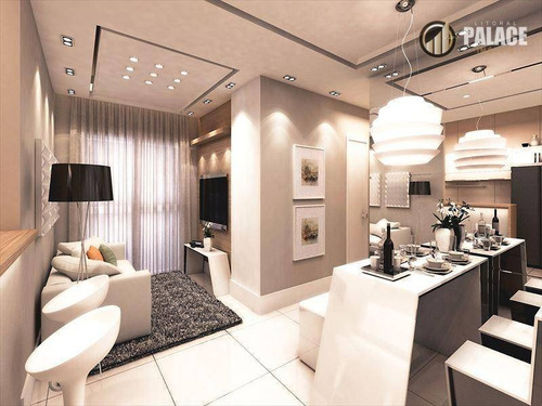 Apartamento Com 2 Dormitórios À Venda, 90 M² Por R$ 480.237,40 - Boqueirão - Praia Grande/sp - Ap1267