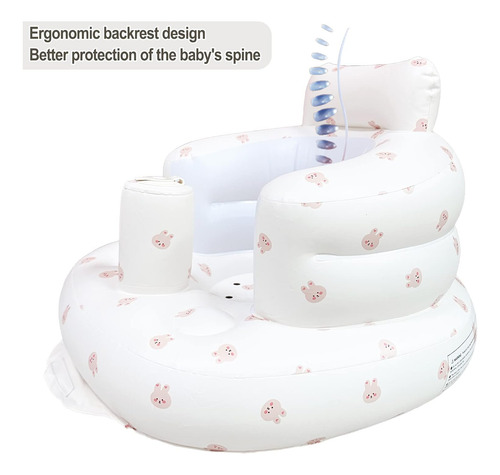 Silla De Bebé Inflable, Asiento Inflable Para Bebés De 3 Mes