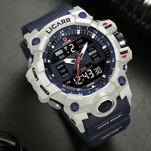 Relojes Militares Deportivos Para Hombre, Reloj Con Alarma Y