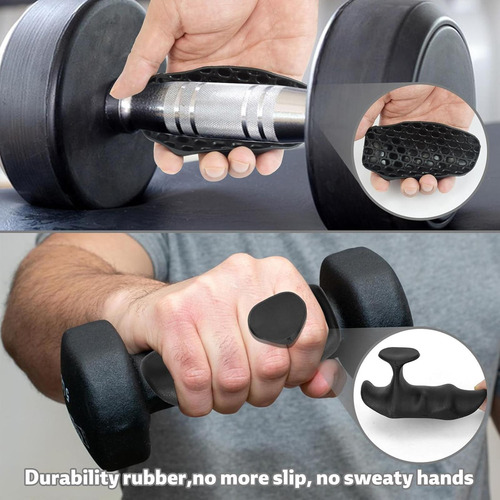 2 Empuñaduras De Gimnasio Para Negro