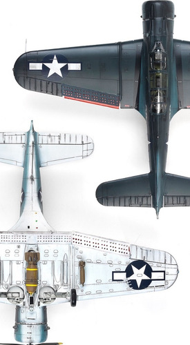 Avion Usn Sbd-5 Escal 1/48 Es Un Armable