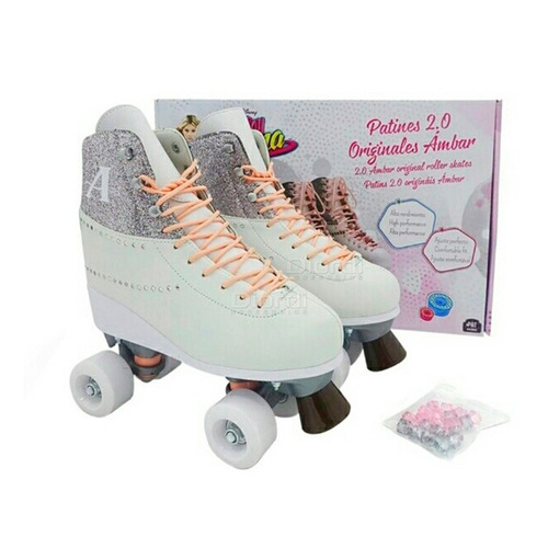 Patines Soy Luna 4 Ruedas Original Ambar Talla 32 Y 38