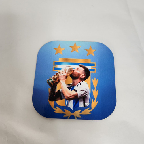 Imagen 5 de 7 de Pack Posavasos De Messi Selección Argentina X6 Unidades