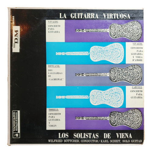 La Guitarra Virtuosa - Solistas De Viena Vinilo Lp