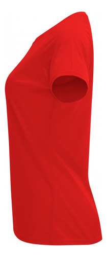 Pack 5ú Polera Deportiva Mujer Entallada Uv Poliéster Roly