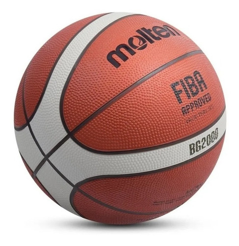 Balón Básquetbol Molten Del No.7 Modelo Bg2000 Fiba Approved