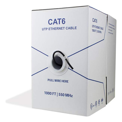 Bv -tech Cat6 Outdoor Rated (cmx), 1000 Pies, 23awg 4 Pares