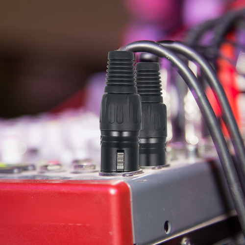 Tuomo Cables Xlr Dmx Macho A Hembra (10 Unidades), Cable De Micrófono Xlr Conectores De Extensión De Cable De 1 M, Terminal Dmx De Luz De 3 Pines Para Luces De Escenario Dmx Conexión De Señal