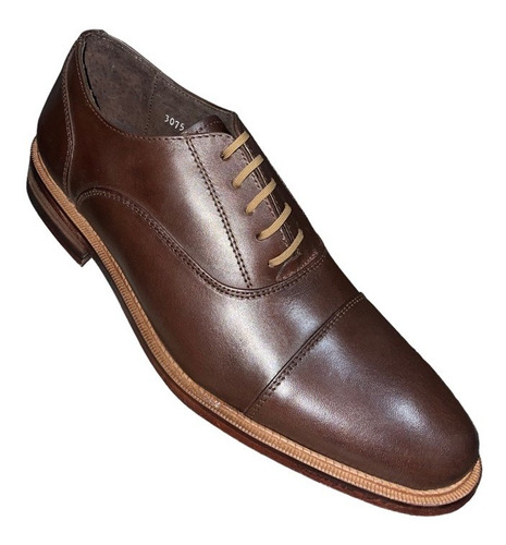 Saúl 33605 Zapato Tipo Oxford Para Hombre Suela De Cuero