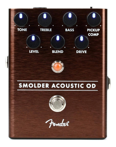Fender Pedal De Sobremarcha Acústico Smolder