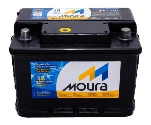 Bateria Moura 12x65 Amp Reforzada Fiat Duna Uno //envios//