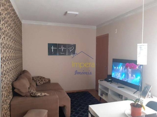 Apartamento Campo Di Madri Com 2 Dormitórios À Venda, 40 M² Por R$ 170.000 - Jardim Das Ceerejeiras - São José Dos Campos/sp - Ap0533