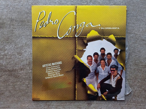 Disco Lp Pedro Conga Y Su Orquesta (1988) R20