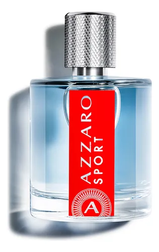 Perfume Masculino Eau de Toilette, Fragrância Cítrica Aromática Fresca com Notas de Bergamota e Gengibre, Média Fixação, Azzaro Sport, 100ml