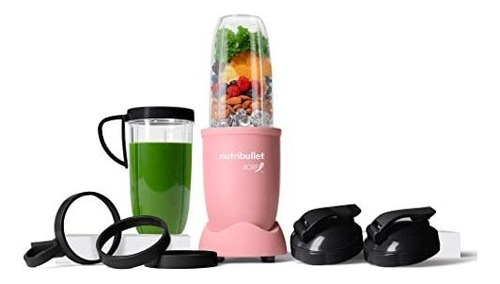 Nutribullet Exclusivo Pro Bcrf, 12 Unidades. Rosa Mate