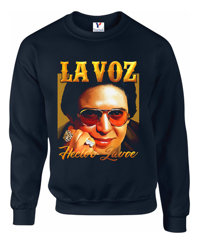 Sudadera Héctor Lavoe, Cuello Redondo 02