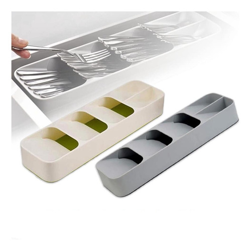 Imagen 2 de 6 de Organizador De Cubierto Utensilios Para Cocina Ahorrador