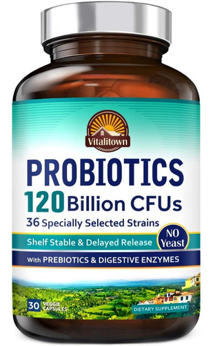 Probioticos + 36 Cepas Vitalitown - Unidad a $6457