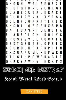Libro Search And Destroy Word Search: Heavy Metal Word Se...