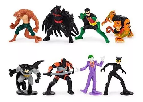 Dc Comics Batman Escala De 2 Pulgadas Paquete De 8 Minifigur