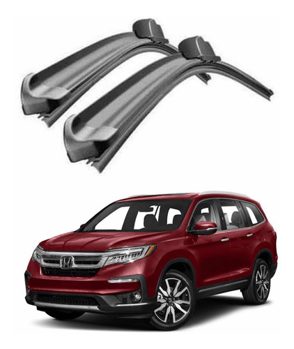 Plumas Limpiaparabrisas Flexibles Honda Pilot 2016 Al 2021