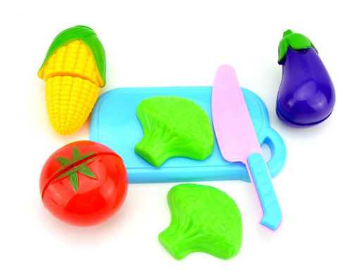 Aplicável A Cortar Frutas Vegetales Juguetes De Plástico De