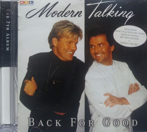 Modern Talking Back For Good Cd Original Novo