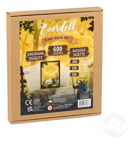 everdell card sleeves "Everdell" Compatible Mini (44x63mm) 110 Pack, 60 Micron, SKS-8840 Most sleeves come 100/pack Everdell Art Sleeves Available :